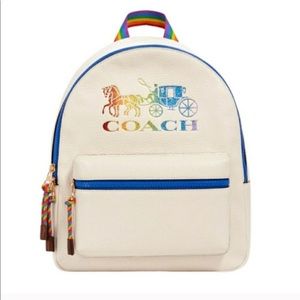 Coach Charlie Rainbow Backpack